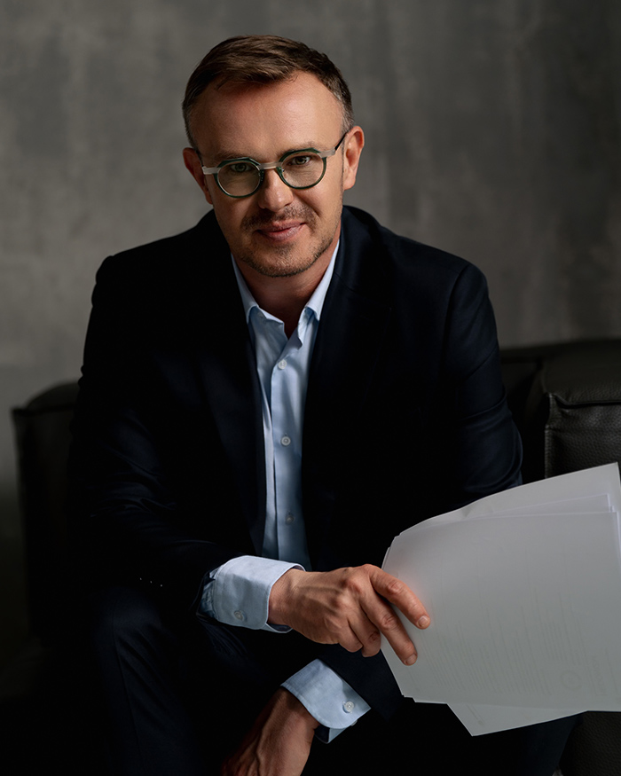 Maciej Ścibor podczas sesji mentoringowej